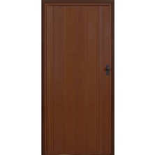 Dekoraks Akordeon Kapı, Ceviz Ahşap Desenli, 72X200CM