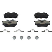 Bosch 0986494596 Fren Balatası 1007 207 307 308 405 A2 A3 A3 Quattro A4 A4 Avant A4 Avant Quattro A4 1E0698451-1E0698451G-1H0615415