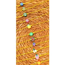 Ghl Story Iyi Tatiller Tatil Hediyesi Karne Hediyesi Karışık Meyveli Bileklik (10 Adet Farklı Meyveli Boncuk)