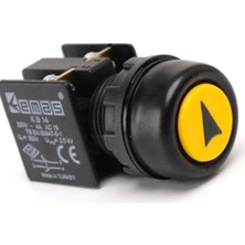 Emas Etanj Oklu Buton KB14RS-O 1na+1nk