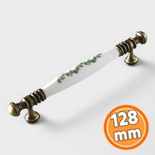 Nzb Porselen Eskitme Antik Beyaz 160 mm Mobilya Mutfak Dolabı Dolap Kulpu Kulbu Kulpları