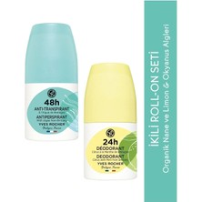 Yves Rocher Ikili Fresh Roll-On Deodorant Seti + Isana Dudak Balmı