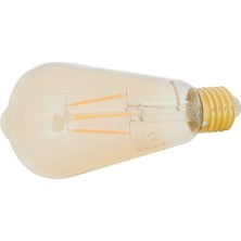 Allians E27 Fitil ST64 Gold 4W Sıcak Sarı Işık 360LM 2000K