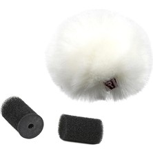 Storemax Hepsifursell Rycote 065516 Beyaz Renk Yaka Mikrofonu Için Rüzgar Koruyucu