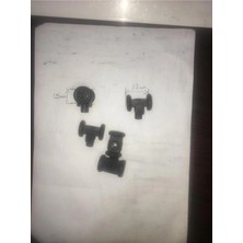 Dekoraks Akordeon Kapı Tekerleği 15MM, 5 Adet.