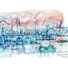 Derin's Design Art Sulu Boya Resim 7