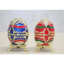 TE Dükkan Buğz Swarovski Taşlı Yumurta - Model 2