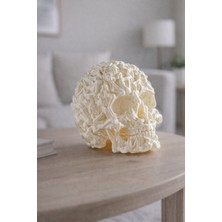 Dokunsal Abaküs Kadın Figürlü Kuru Kafa Masaüstü Dekor Objesi – 3D Baskı