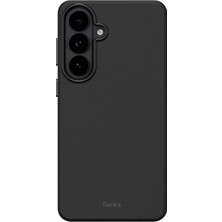 Galaxy S26 Uyumlu Kılıf M-Safe Özellik Çizilmeye Dayanıklı Benks Vitapro Serisi Pu Deri Kapak Siyah