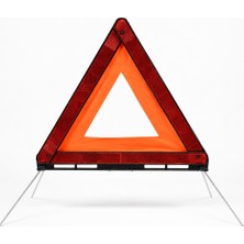 Mega Oto Market Örümcek Tel Ayaklı Üçgen Reflektör- Plastik Kutulu Katlanabilir