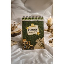Copyrite Vintage Sticker Defteri Bullet Journal, Scrapbook Vintage Sticker Defteri