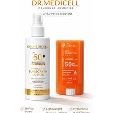 Dr.medicell Ultra Yüksek Güneş Koruyucu Stick+Sprey Kofre Paket