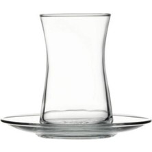 Paşabahçe Heybeli Çay Bardağı Takımı - Çay Seti Takımı 24 Parça 12 Kişilik