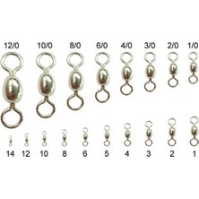 Savex TY-10001 Çelik Bilyeli Fırdöndü (4'lü) No:3/0