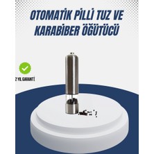 Zero Land Hnrlishp Tuz Baharat Öğütücü Otomatik Baharat Değirmeni Uzun Ömürlü Pratik