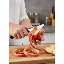 Saban Siyah, 6’lı Paslanmaz Çelik Meyve Bıçağı Seti – Tırtıklı Keskin Ağız