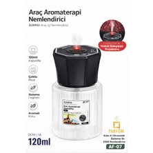 Mo Dou Araç Içi Aromaterapi Nemlendirici Oto Koku Difüzörü Yıldız Işıklı Star Projector 120ML USB