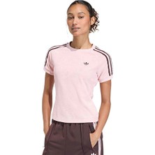 Adidas Tt Cali Tee Kadın Günlük Tişört KD1410 Pembe