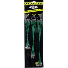 Klipsli Fırdöndülü Çelik Tel - Fishack Wirex - 72'li Kartela Set