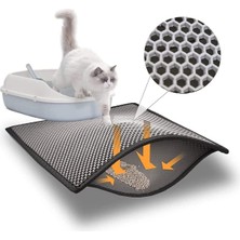 Storemax Hepsifursell Bypet Elekli Kedi Kumu Paspası Küçük Boy (Gri)