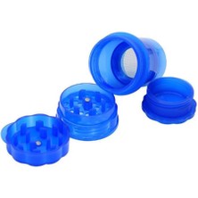 Storemax Hepsifursell Grınder Parçalayıcı Plastik Baharat Öğütücü Herb Spice 4 Katmanlı (58MM-MAVI)