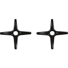 Storemax Hepsifursell Arçelik Uyumlu Yıldız Ocak Küçültücü 2'li (Siyah)