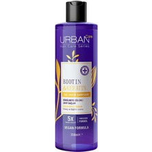 Storemax Hepsifursell Urban Care Biotin & Keratin Dökülme Karşıtı ve Sağlıklı Uzamaya Yardımcı Saç Bakım Şampuanı, 350 Mililitre, Vegan