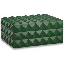 Cigarloong Quasar Design Humidor Puro Kutusu Mat Yeşil 80's