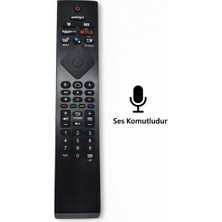 Phılıps Android Tv Kumandası Ses Komutlu Pus Serisi