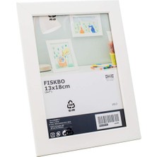 Storemax Hepsifursell Ikea Fıskbo Çerçeve, Beyaz 13X18 cm