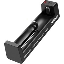Storemax Hepsifursell Xtar Mc1 Evrensel 18650 Li-Ion Pil Şarj Cihazı, Taşınabilir Tek Yuvalı Şarj Aleti