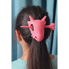 Dokunsal Abaküs Dinozor Kafatası Görünümlü Saç Tokası – 3D Baskı