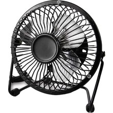 Storemax Hepsifursell Obev Masa Üstü USB Fan Soğutucu Vantilatör Klima - Metal Serinletici Mini Vantilatör - USB Girişli