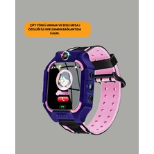 Zero Land Hnrlishp S10 Mor Çocuk Takip Saati Elektronik Bariyer ve Sesli Mesaj Destekli