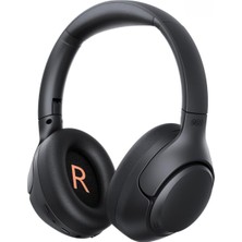 Storemax Hepsifursell Qcy H3 Hybrid Anc Hi-Res Bluetooth 5.4 Kafaüstü Kablosuz Kulaklık Çift Cihaz Desteği Siyah