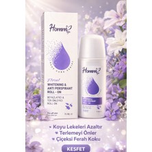 Homm Life Floral Beyazlatıcı & Terleme Önleyici Roll On 75ML