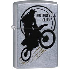 Zippo 207 PF18 Motorbike Club Design Çakmak - 29695-065005