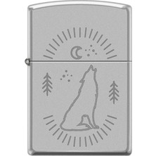 Zippo Simple Wolf Design Çakmak - 205-115793