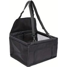 Storemax Hepsifursell Araç Içi Evcil Hayvan Taşıma Çantası, Ön Koltuk Güvenlik Puseti, Siyah, Kedi ve Köpek Için