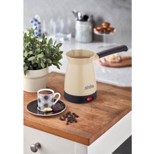 Storemax Hepsifursell Sinbo SCM-2969 Türk Kahve Makinesi – Elektrikli Cezve, 5 Fincan Kapasite, 400 ml Su Kapasitesi,tabanı Paslanmaz Çelik, 700W, Krem