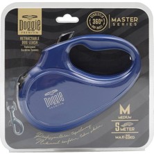 Doggie Master Serisi Otomatik Uzatma Tasması M-25KG-5MT - Royal Blue