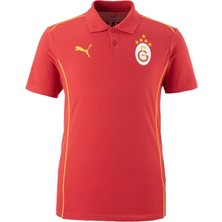 Galatasaray Orijinal Puma A Takım Antreman Kırmızı 5 Yıldız Polo T-Shirt