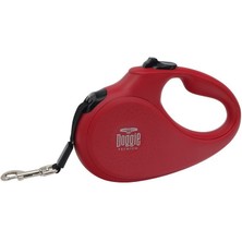 Doggie Master Serisi Otomatik Uzatma Tasması M-25KG-5MT - Red