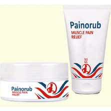 No35 Painorub Krem 1erli Kril Yağı Afrika Zencefil Özü Reliefcream Rahatlamaya 50 ml Tüp&kavanoz Set