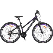 Kron Xc 75 Lady 27.5 Jant Dağ Bisikleti Mat Siyah-Füme/mor 38 cm