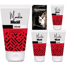 Blackii 4 Ad. Erkeklere Özel 3 Farklı Özellikli Peniserine Günlük Bakım Kremi + Hediye Jel