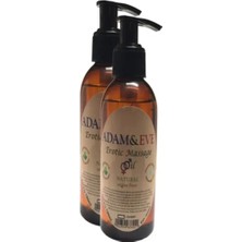 No35 Adam&eerkeklere Kadınlara Özel Sade Vücut Masaj Yağı Pure Edible Massage Oil 125ML 2 Adet