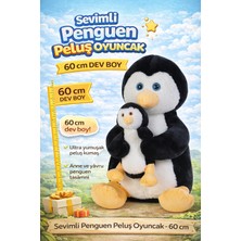 Hak-İş Oyuncak 60 cm Anne & Yavru Peluş Oyuncak – Sevimli Büyük Boy Peluş