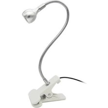 Allians Esnek USB Masa Lambası, 360° Döner, Alüminyum Gövde, Çalışma Işığı