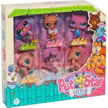 Alvo Store Buğz KZL-3046A4 Pet Star 6'lı Miniş Seti -Kızılkaya Oyuncak